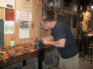 Peter Ross Filing Crab Lock