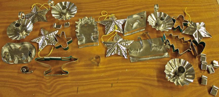 Kitty Latane',Samples of  Tinsmithing Projects 